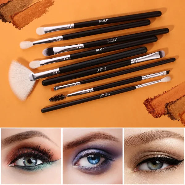 20-Piece Professional Makeup Brush Set | Complete Face & Eye Collection